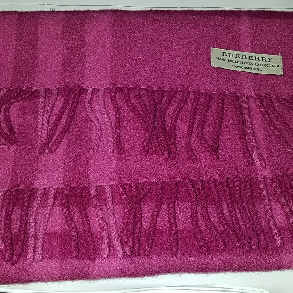 Burberry scarf